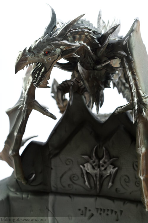 Alduin The World Eater Dragon Cake Baking Obsession