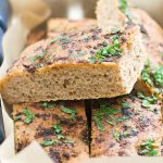 Whole Wheat Black Olive Paste Focaccia