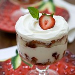 Lemon and Basil Strawberry Trifle